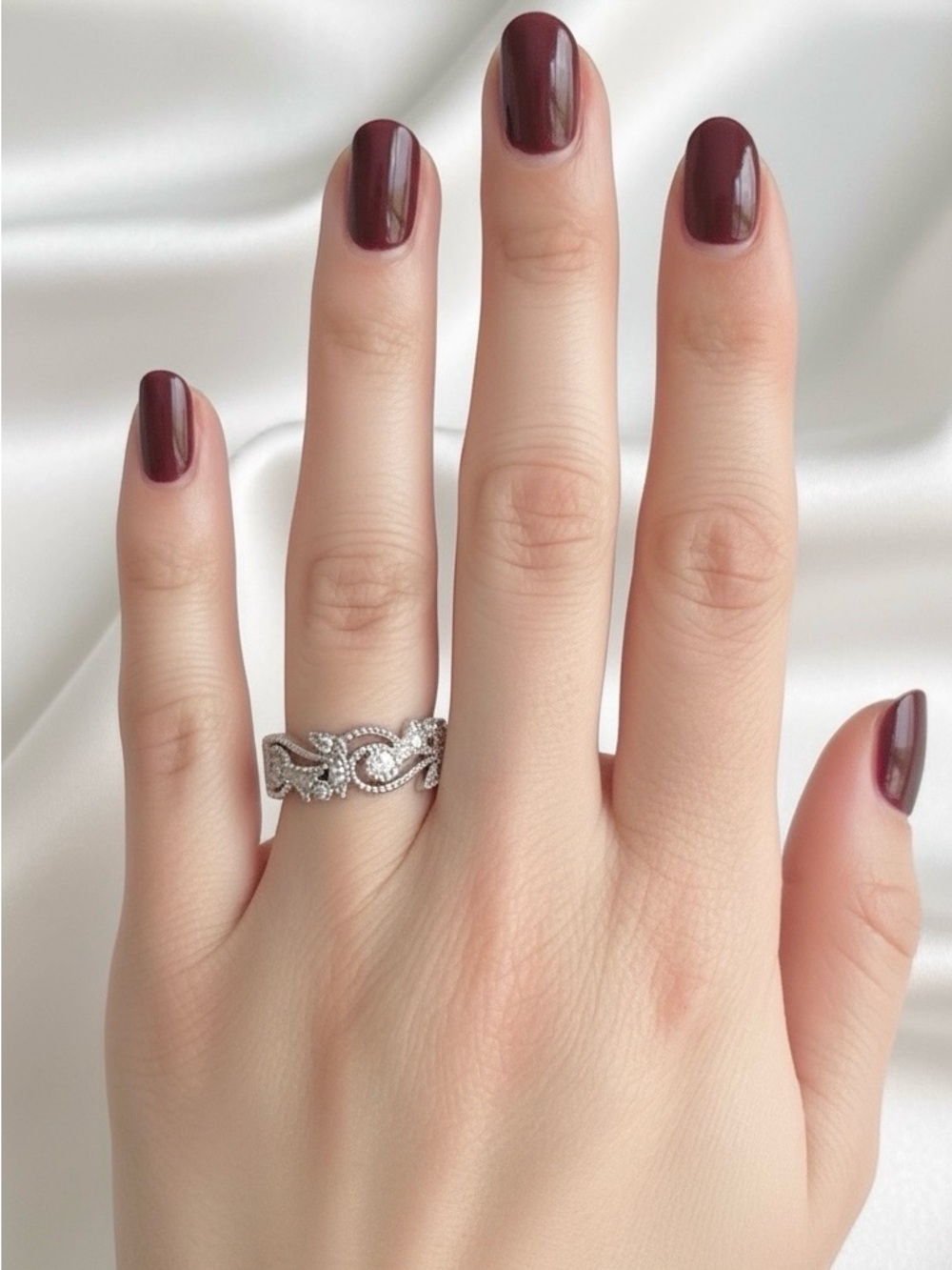 Stamped 925 Sterling Silver Ring